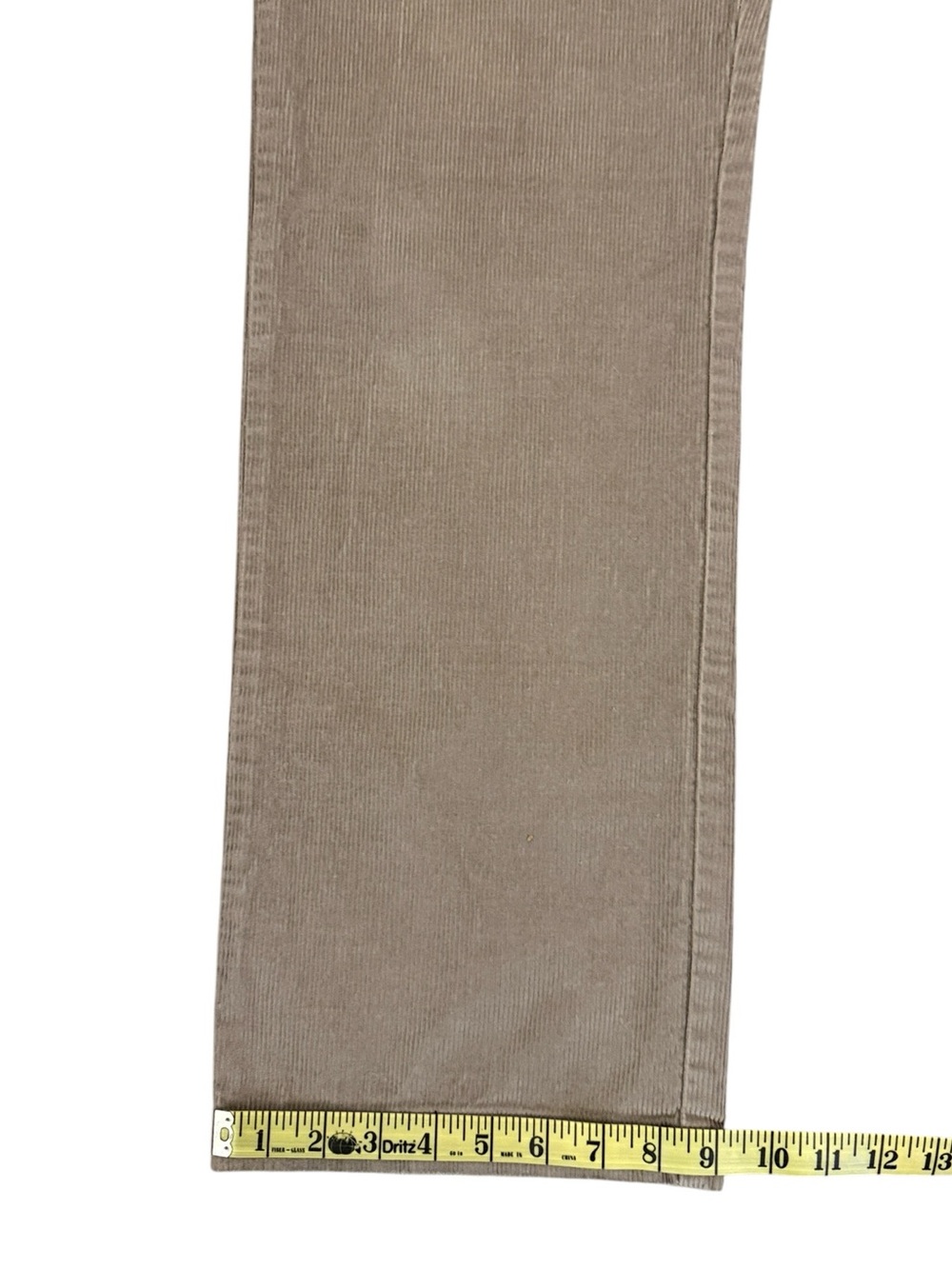 Vineyard Vines Wide Wale Corduroy Club Pants Tan Beige All Cotton 34x34 Shep Ian - Picture 14 of 15